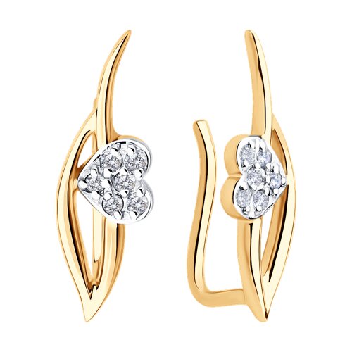 Серьги из золота 0200492