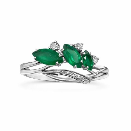 Кольцо из серебра 1-393.