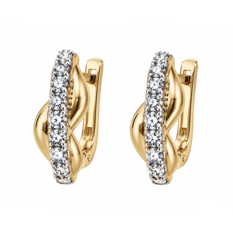 Серьги из золота 026487