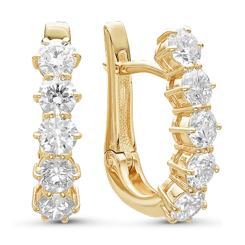 Серьги из золота 02-1147/7