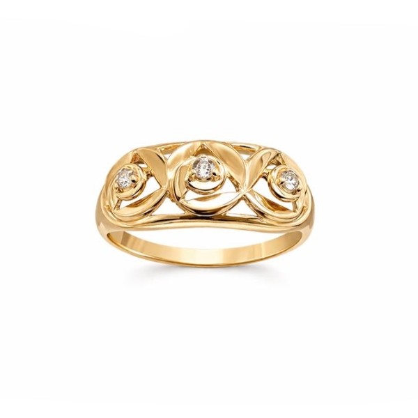 Кольцо из золота 27-1-ZZ-R-001140