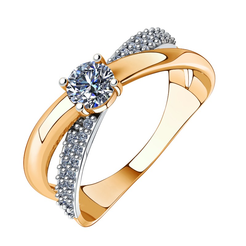 Кольцо из золота 01-118417