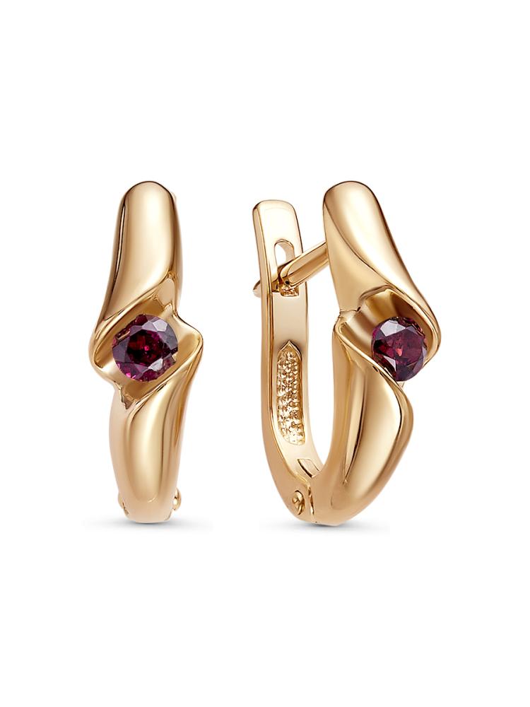 Серьги из серебра 102-042001