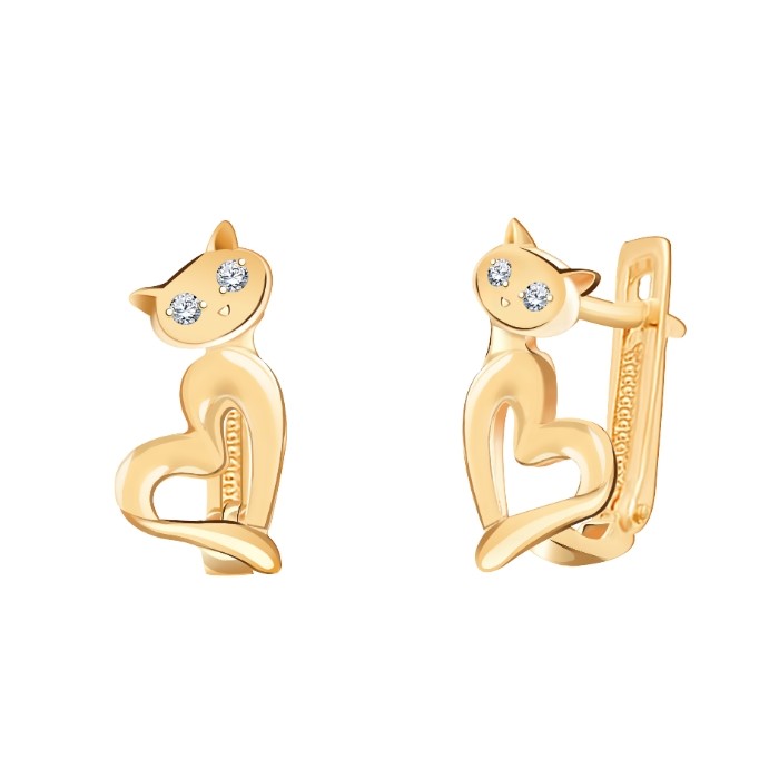 Серьги из золота 21336