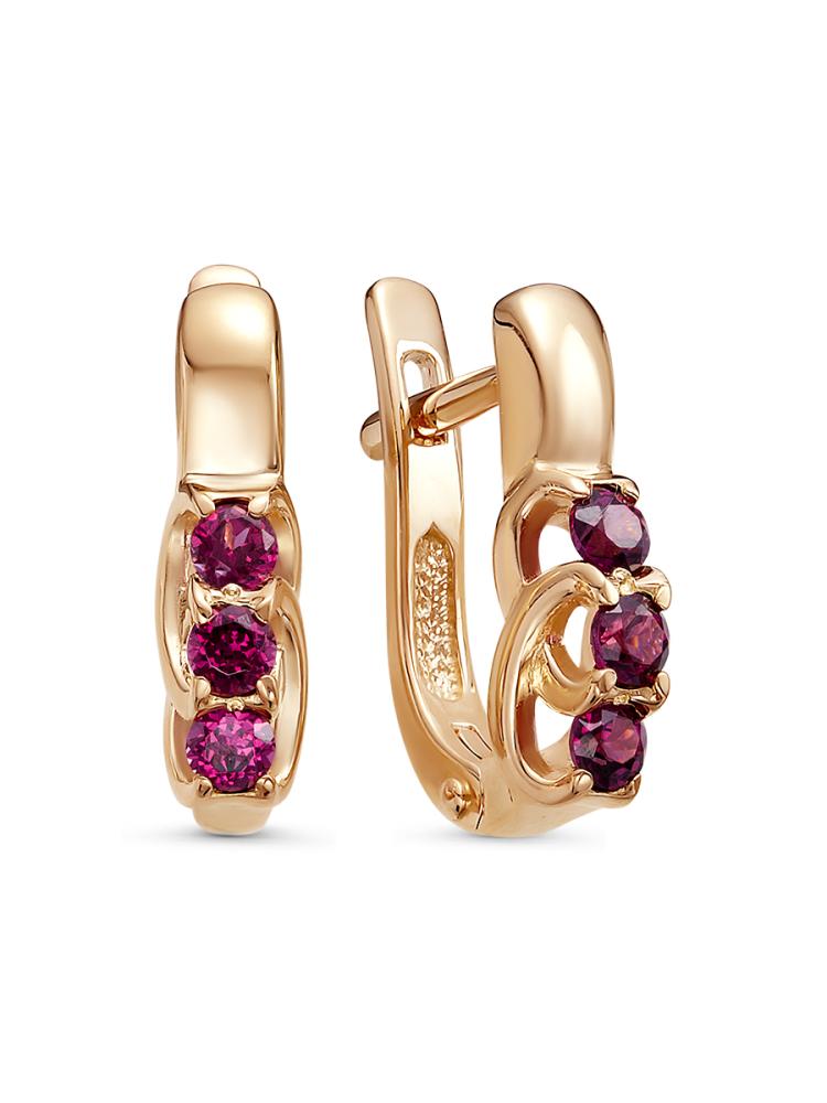 Серьги из серебра 102-027003