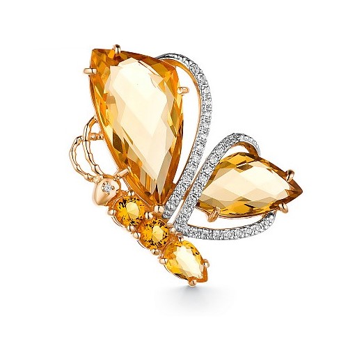 Брошь из золота 6180035