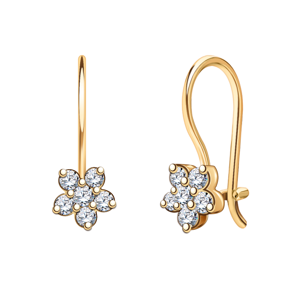 Серьги из золота 20208