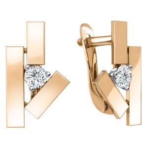 Серьги из золота 08-258775