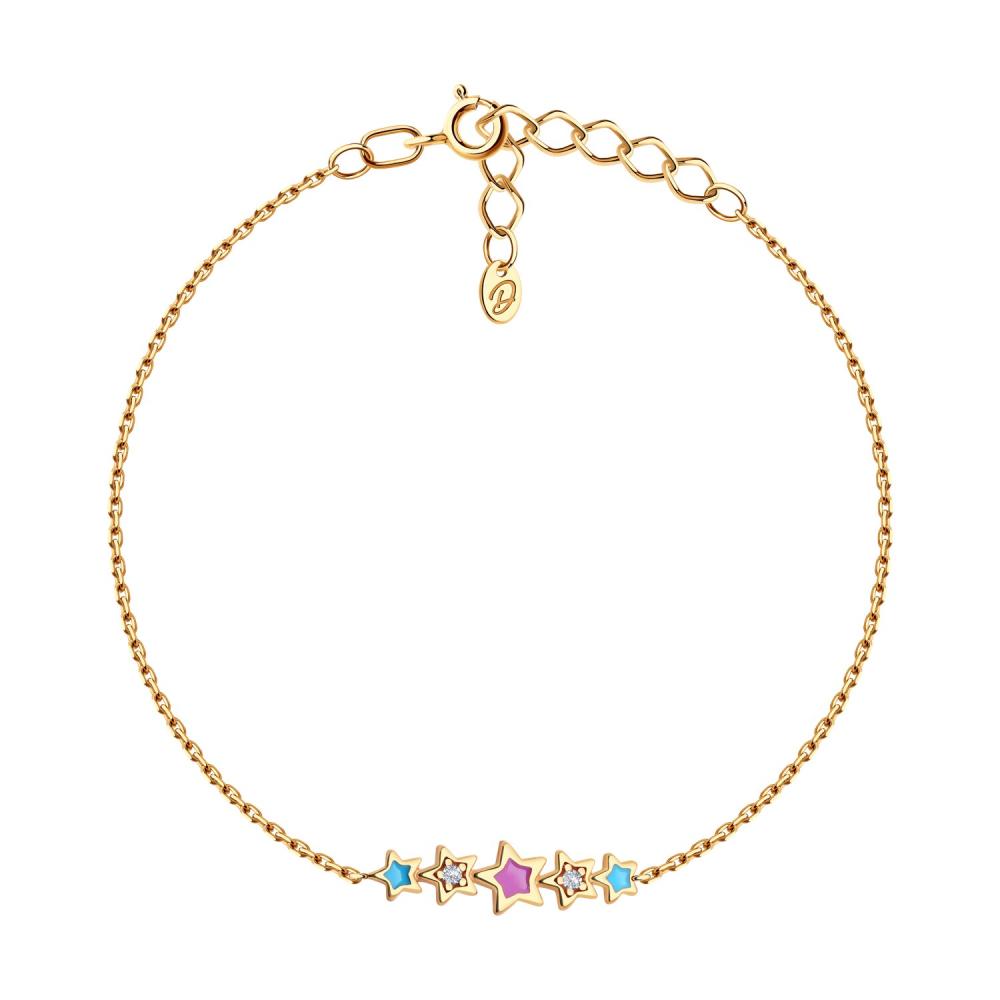 Браслет из серебра 93-150-02694-1