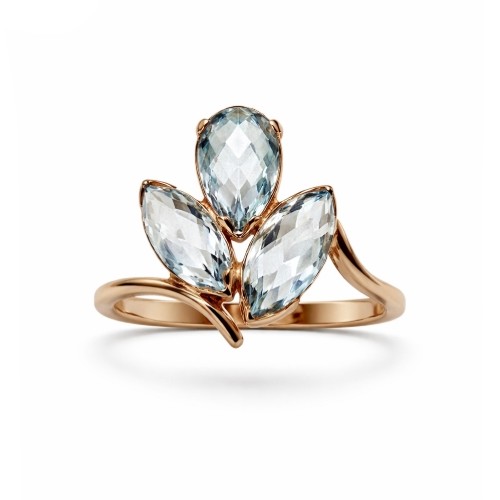 Кольцо из золота 01-1-ВВ-R-000843