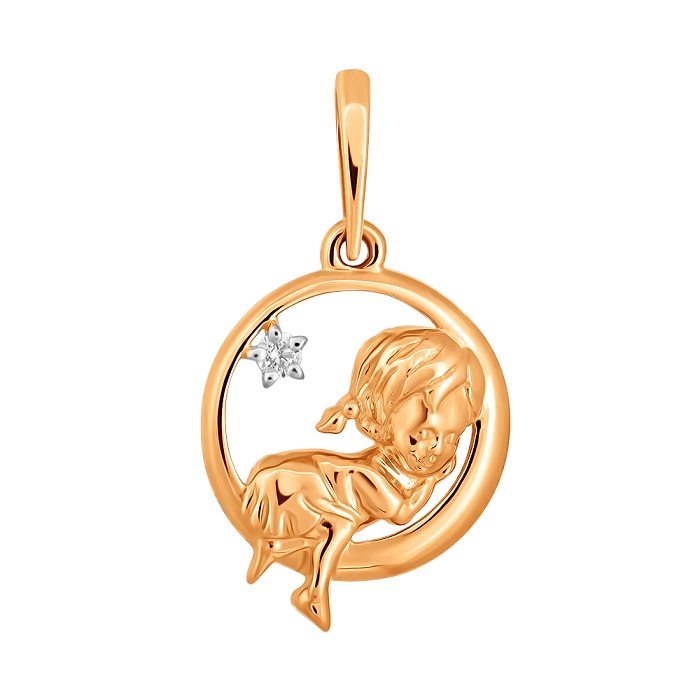 Подвеска из золота 100528-1102