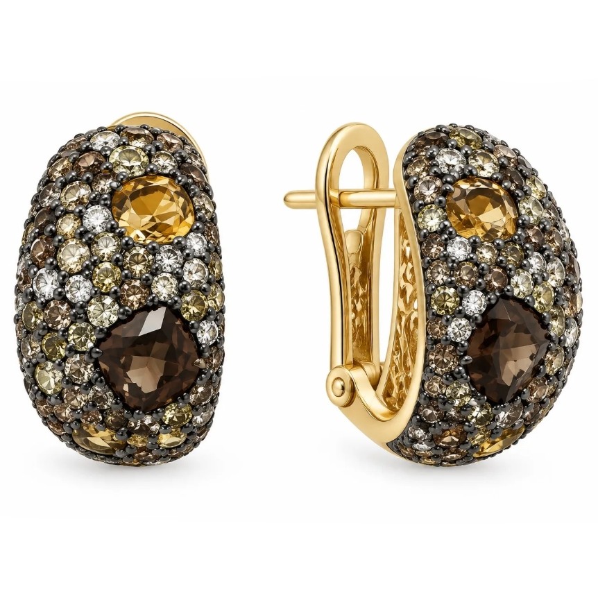Серьги из золота 31-3-DХ-E-000375