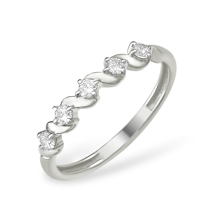 Кольцо из серебра 10100110436