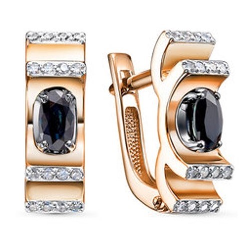 Серьги из золота д221469р