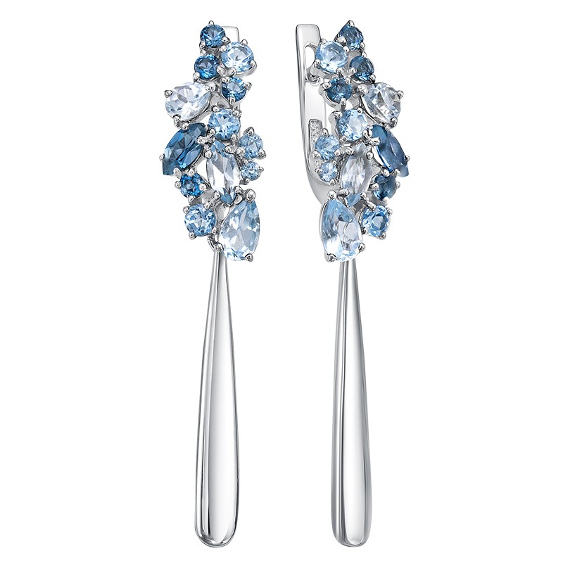 Серьги из золота С222-6262М5