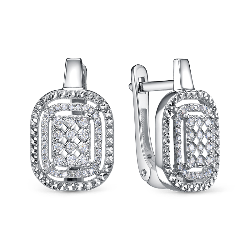 Серьги из золота БР122996б