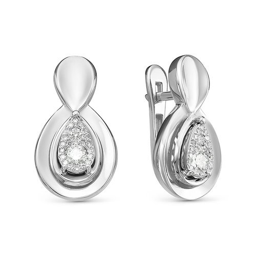 Серьги из золота БР121511рб