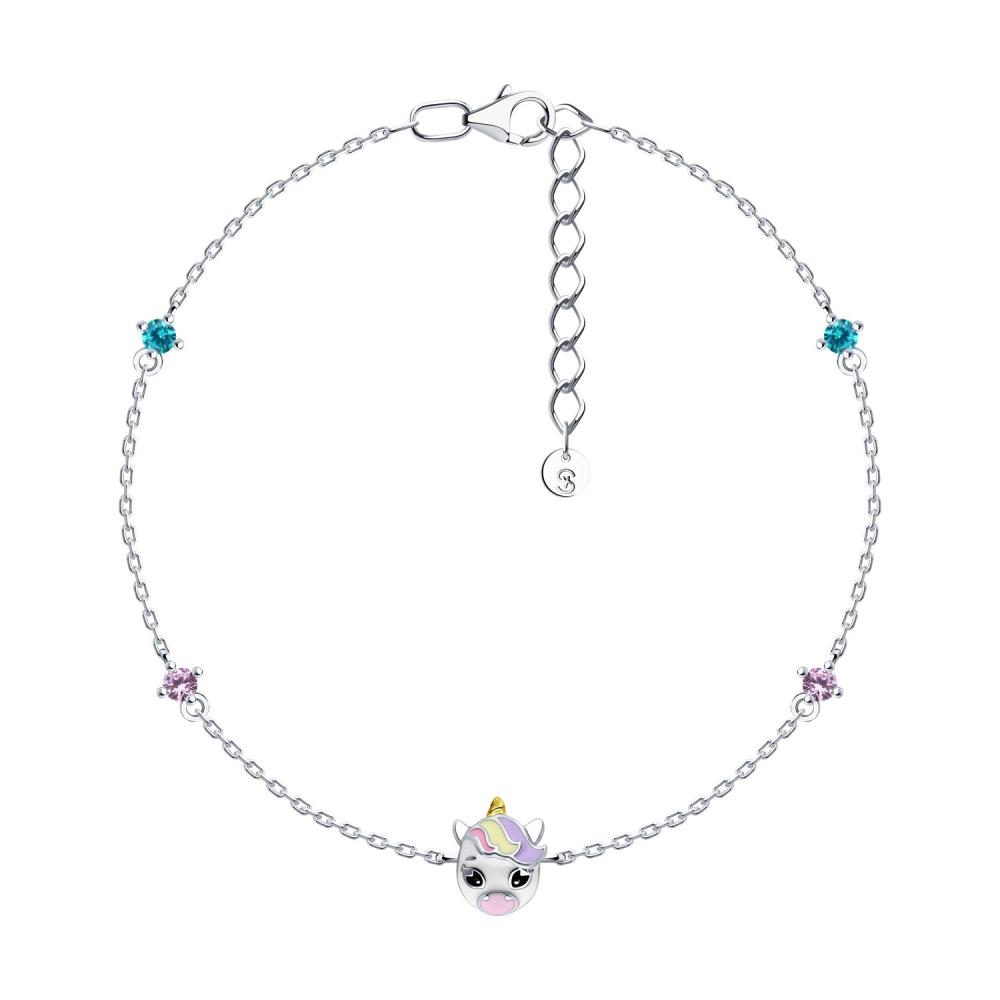 Браслет из серебра 94051299