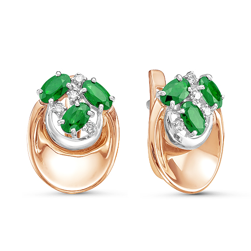 Серьги из золота 02-2601/1