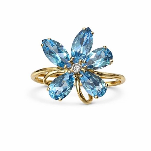 Кольцо из золота r40235