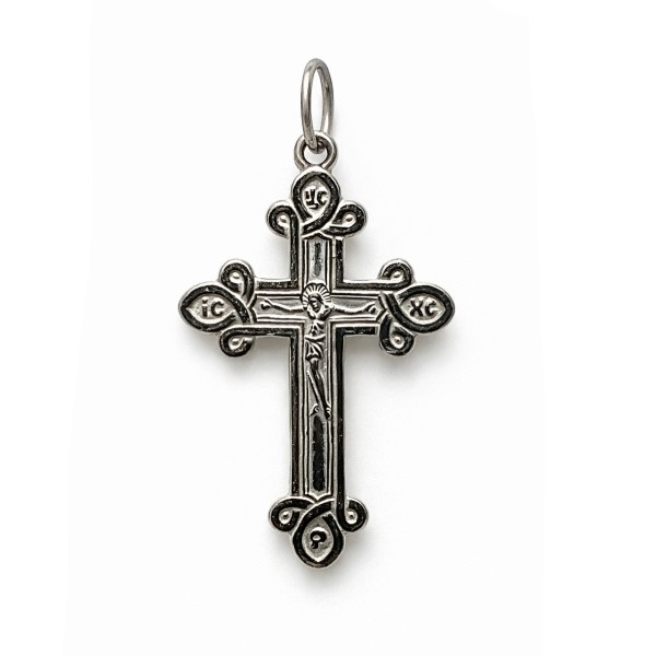 Крест из серебра 2-054