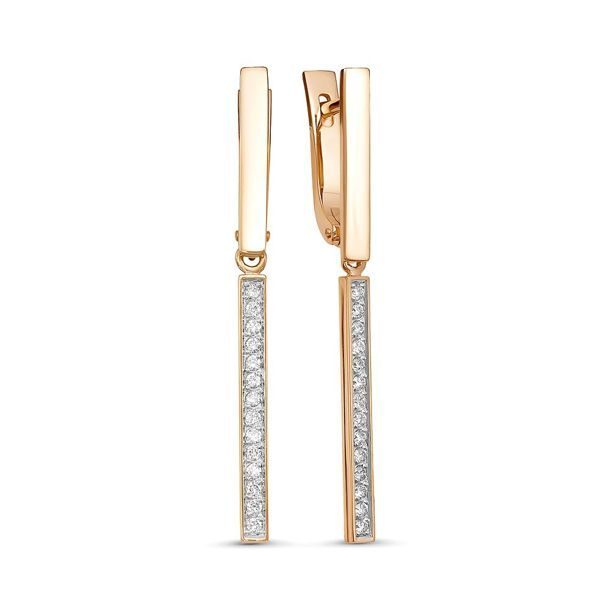 Серьги из золота 2-349-10