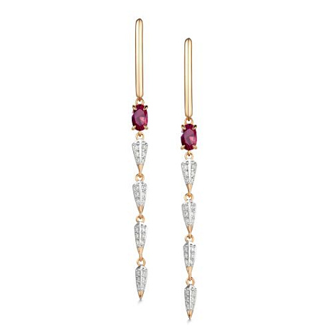 Серьги из золота 25980-103