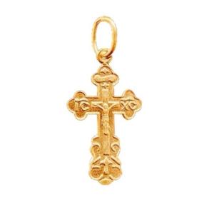 Крест из золота 6-033Л_b-001