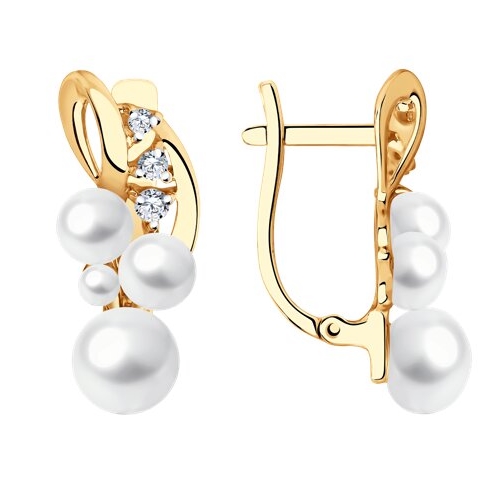 Серьги из золота 792190