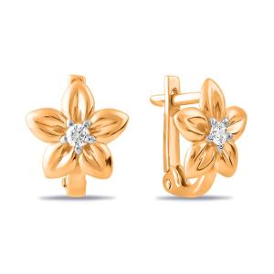 Серьги из золота 01-214434