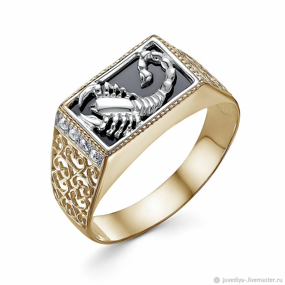 Печатка из золота КМ-104/21_з