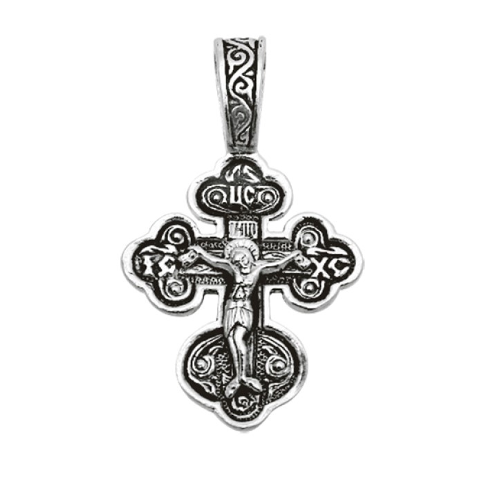Крест из серебра 473-3078