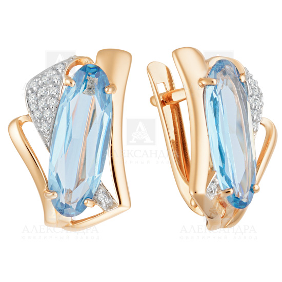 Серьги из золота кл3345а-34