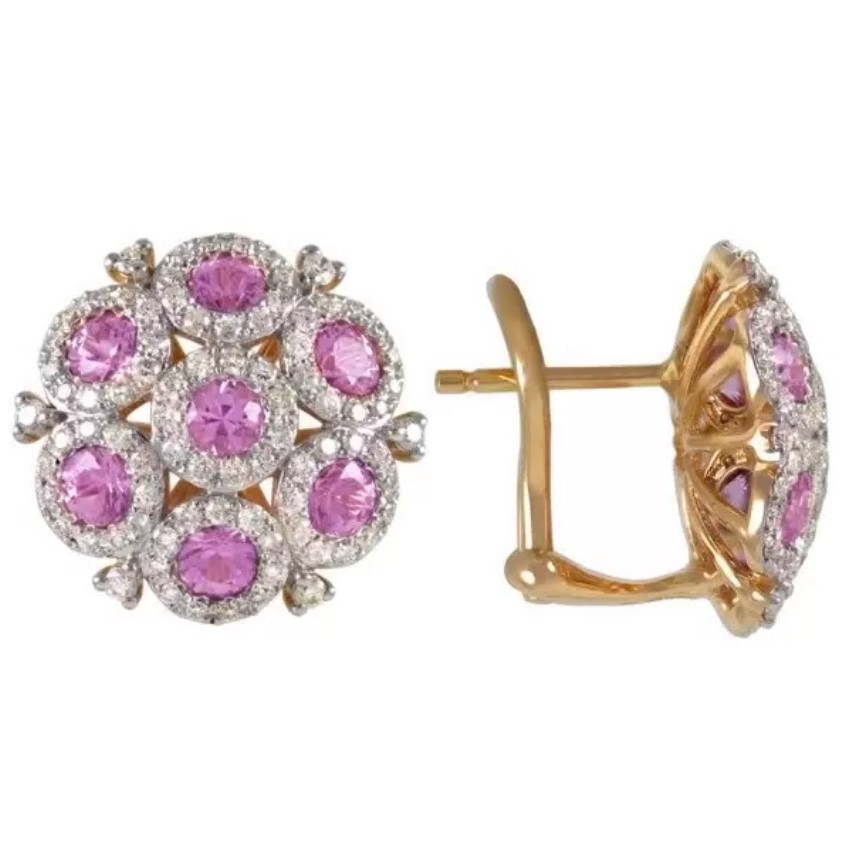 Серьги из золота 31-3-DS-E-000879