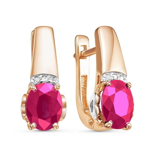 Серьги из золота БР420753