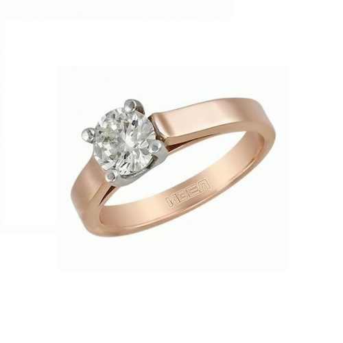 Кольцо из золота 12-2-DD-R-105100