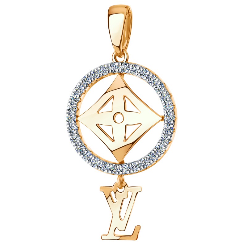 Подвеска из золота 01-318004