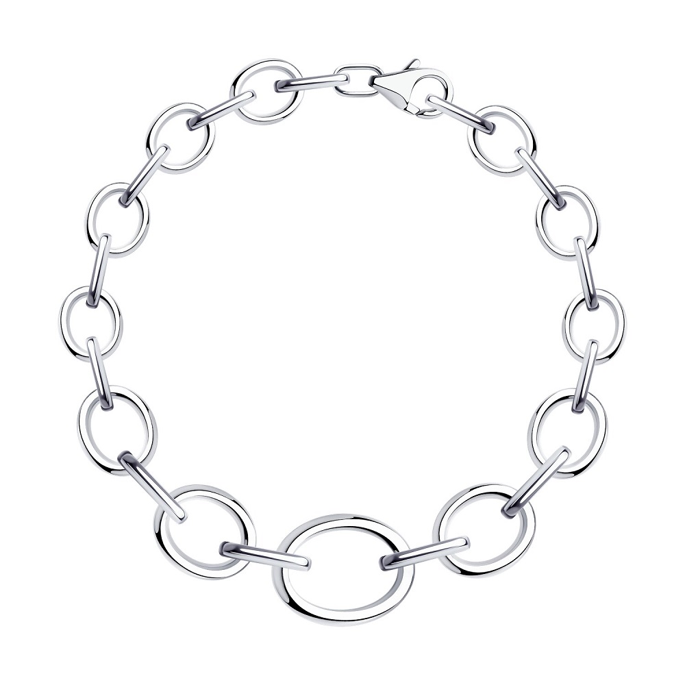 Браслет из серебра 94050625