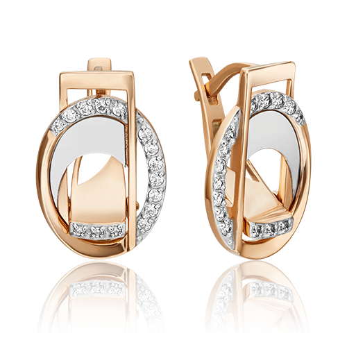 Серьги из золота 02-4592-00-401-1110-48