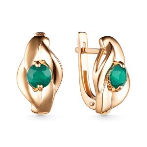 Серьги из серебра 2-1098_