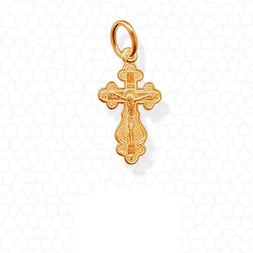 Крест из золота 6-075Л_b-001