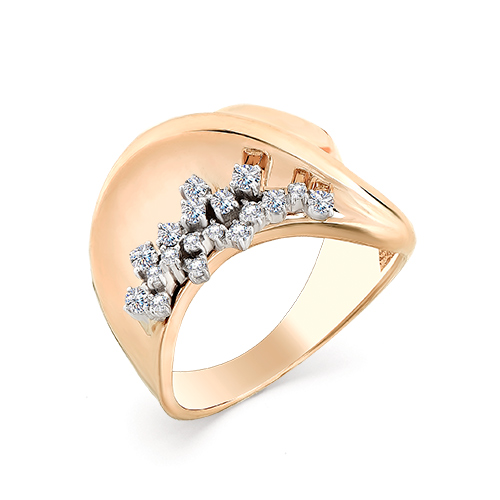 Кольцо из золота 1-107-155