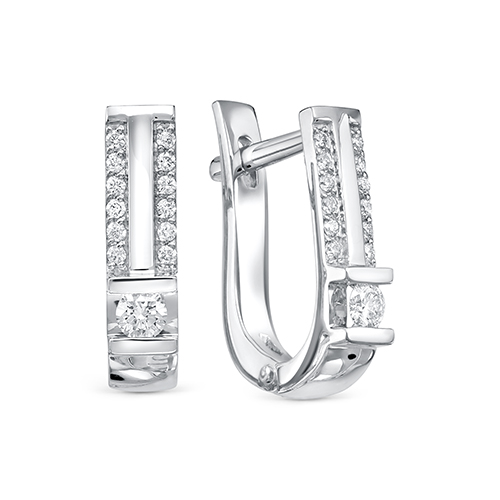 Серьги из золота 2-446-20