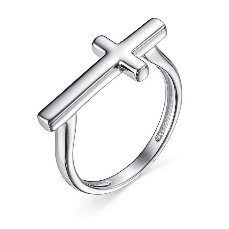 Кольцо из серебра 01-3691/0000-00_