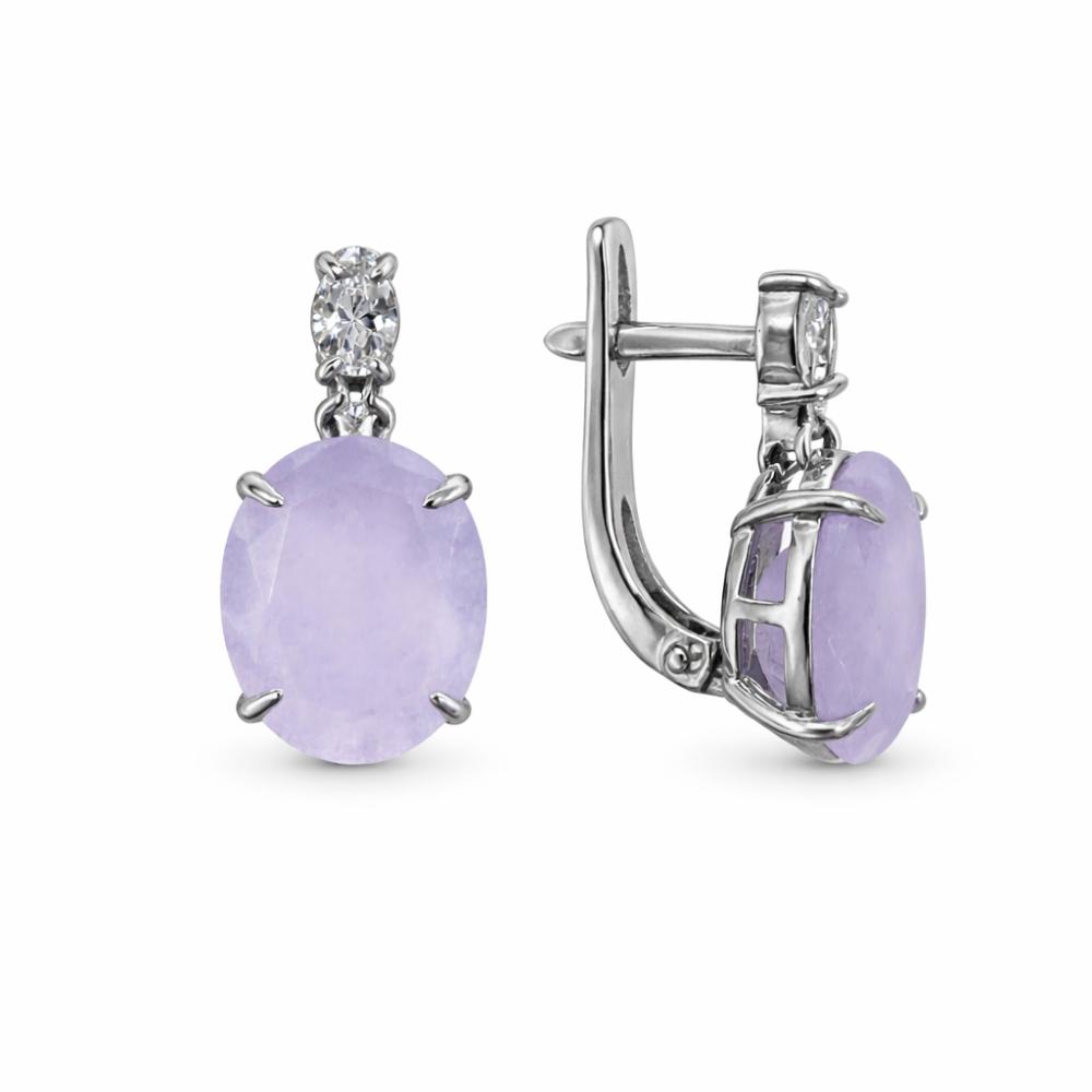 Серьги из серебра 2000-0699_krist-713