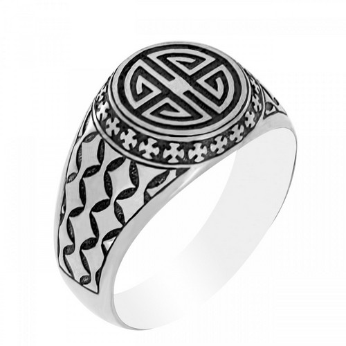 Печатка из серебра КМ-201с