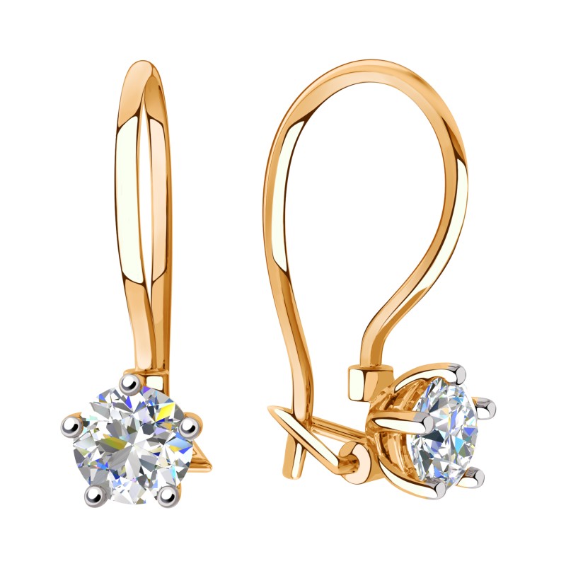 Серьги из золота 01-217578