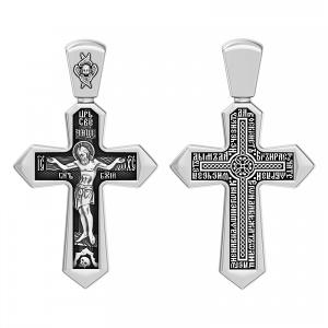 Крест из серебра 473-18040