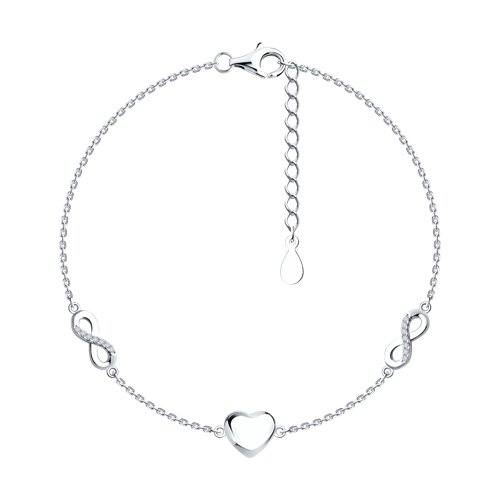 Браслет из серебра 94051115-91