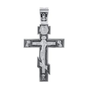 Крест из серебра 145-3362КЛ